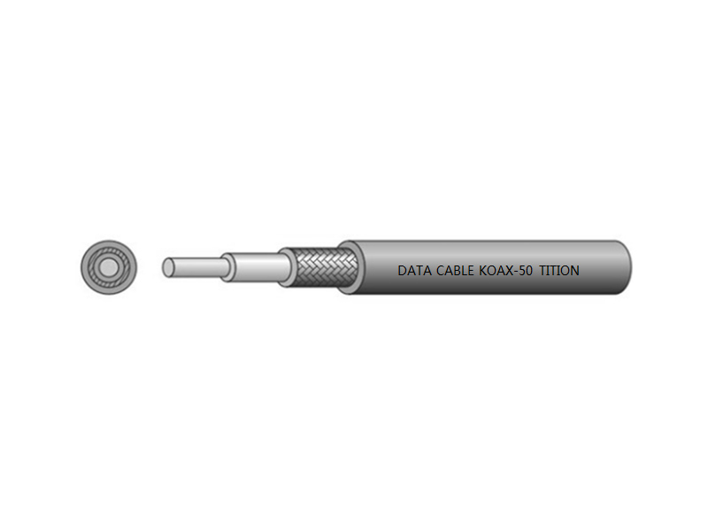 Low loss Rf coaxial cable for vehicle