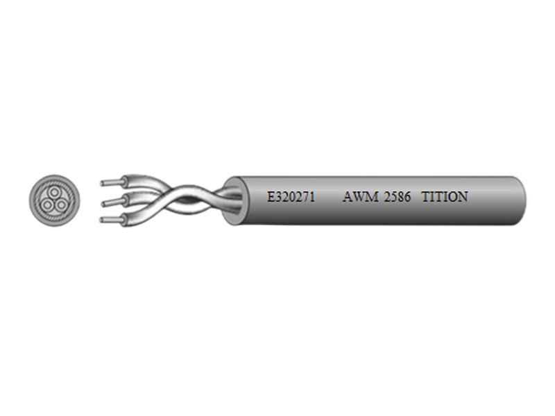 FLEX-CP220-UL2586 PVC, FEP high flexible power drag chain cable